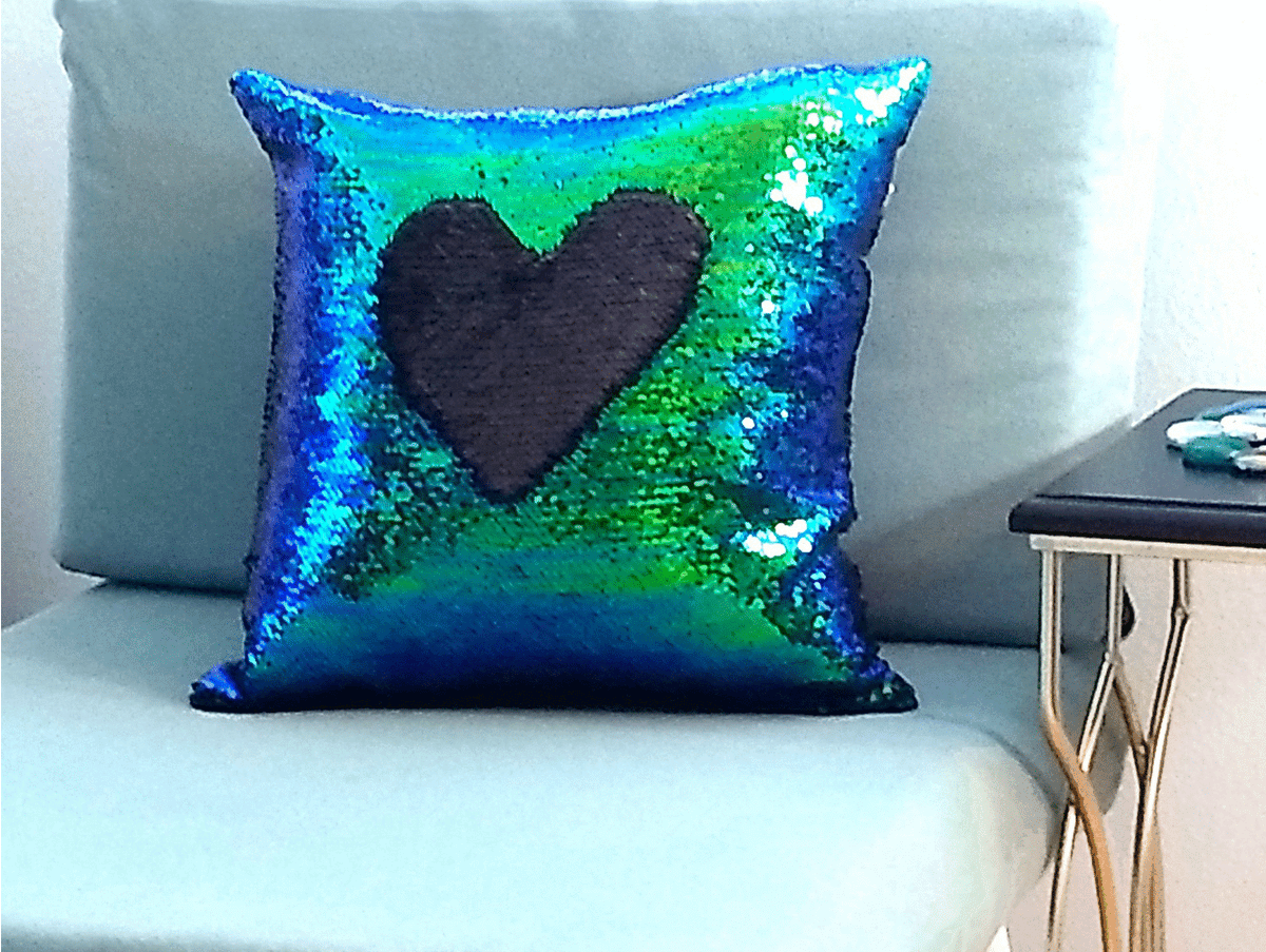 Happy Room 2 Way Sequin Pillow Covers Myriad Way